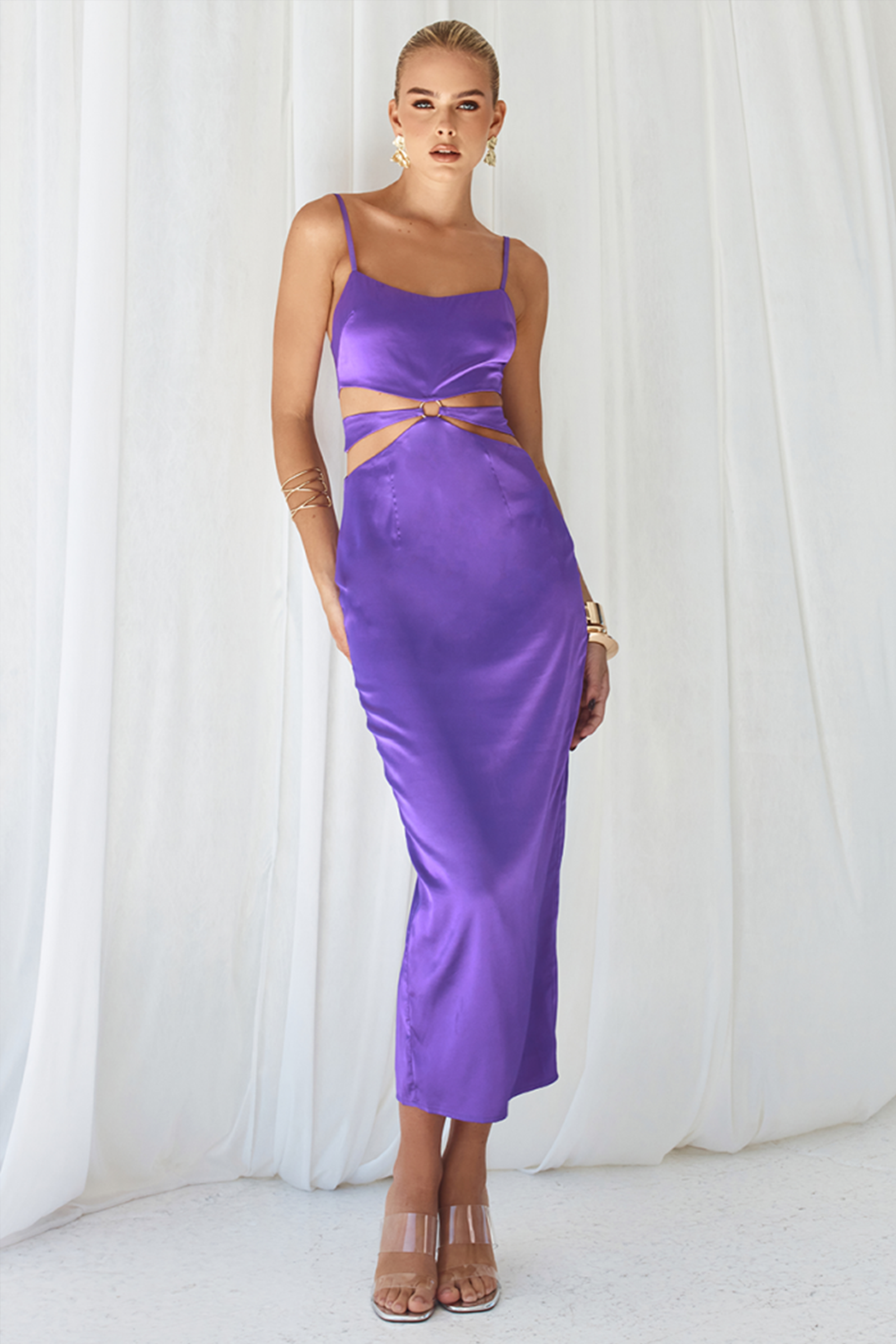 runaway the label purple dress x REVOLVE Gabriella Maxi Dress