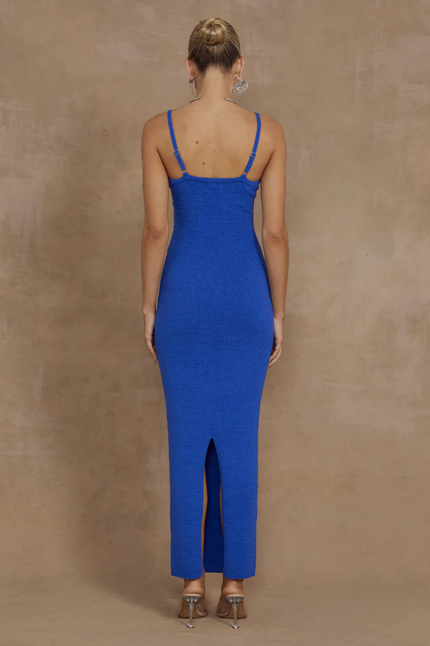 RUNAWAY THE LABEL - NORMANI MIDI DRESS - ROYAL