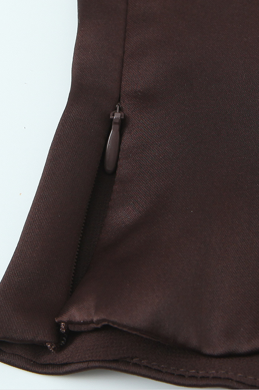 Brown Corset Top