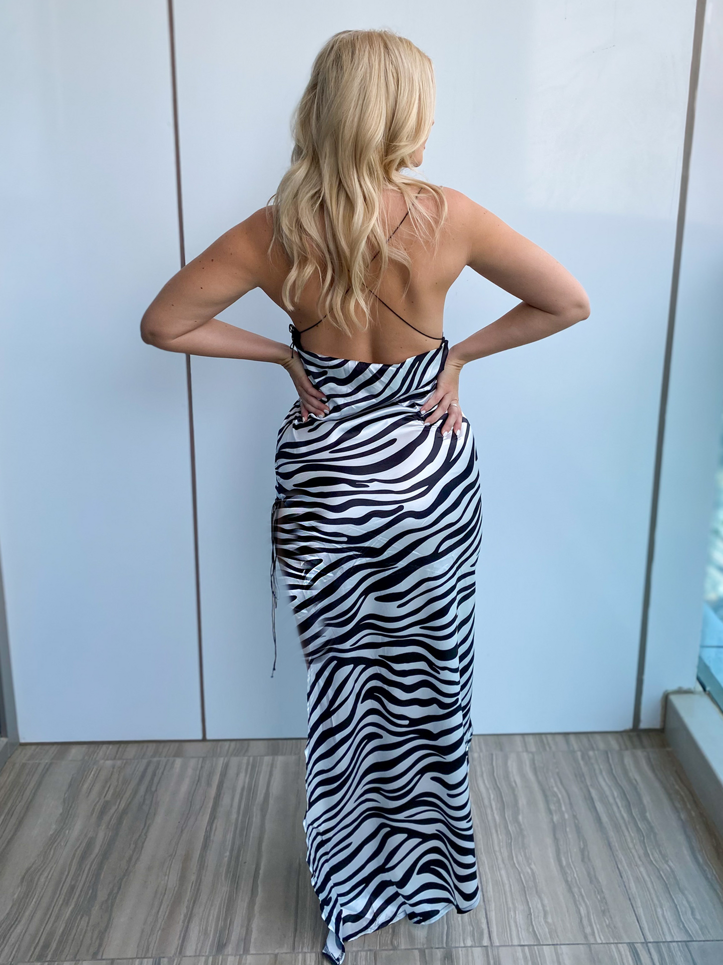 Asymmetrical Maxi Dress