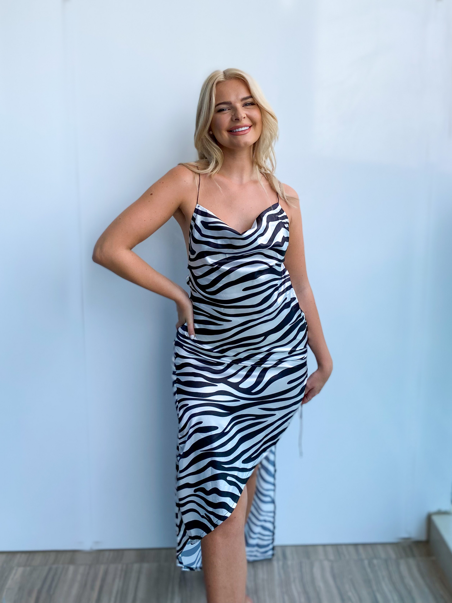 Asymmetrical Maxi Dress